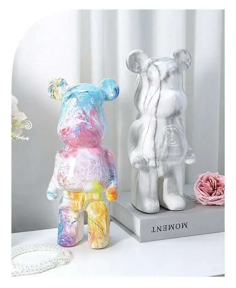 Escultura Decorativa Urso Resina