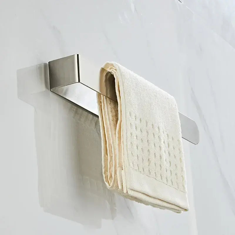 Toalheiro de Parede Aço Inoxidável Minimalista