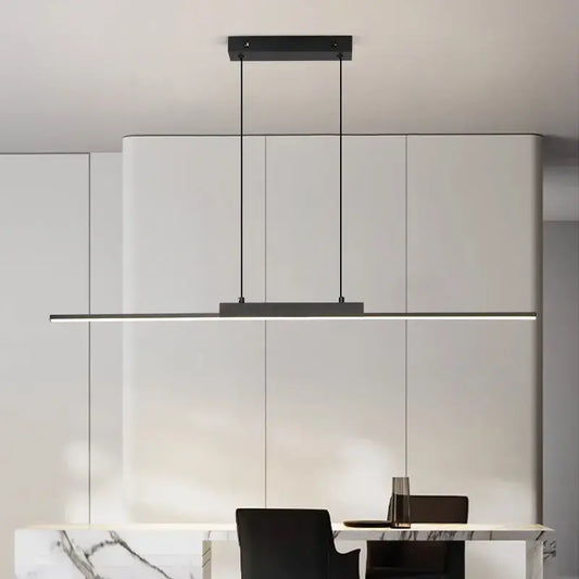 Luminária Pendente Longa Minimalista 26W