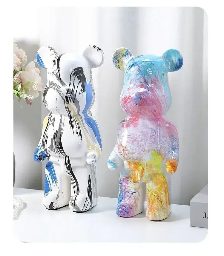 Escultura Decorativa Urso Resina