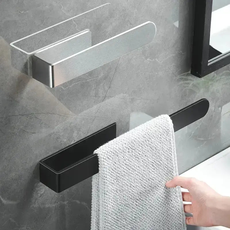 Toalheiro de Parede Aço Inoxidável Minimalista