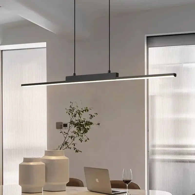 Luminária Pendente Longa Minimalista 26W