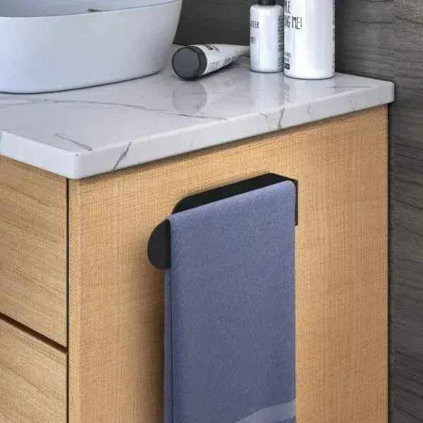 Toalheiro de Parede Aço Inoxidável Minimalista