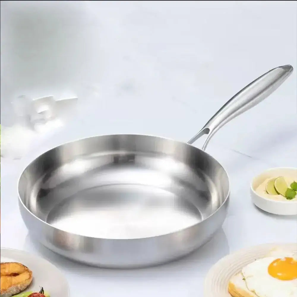 Frigideira Aço Inoxidável Antiaderente