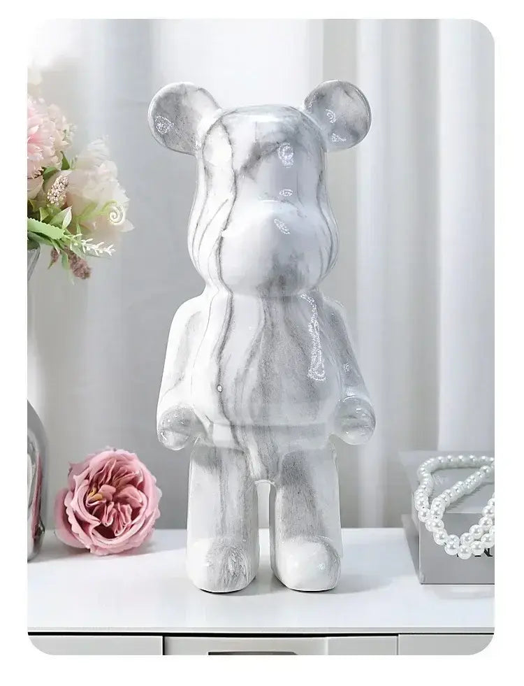 Escultura Decorativa Urso Resina
