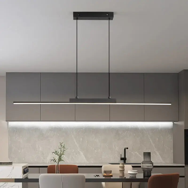 Luminária Pendente Longa Minimalista 26W
