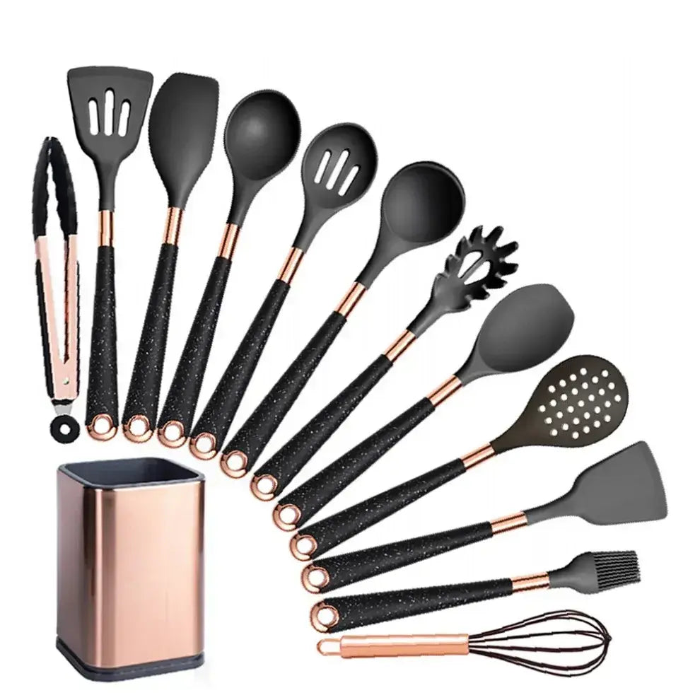Conjunto de Utensílios de Cozinha Silicone