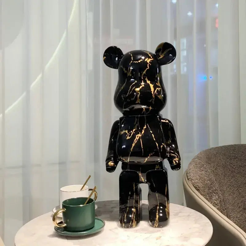 Escultura Decorativa Urso Resina