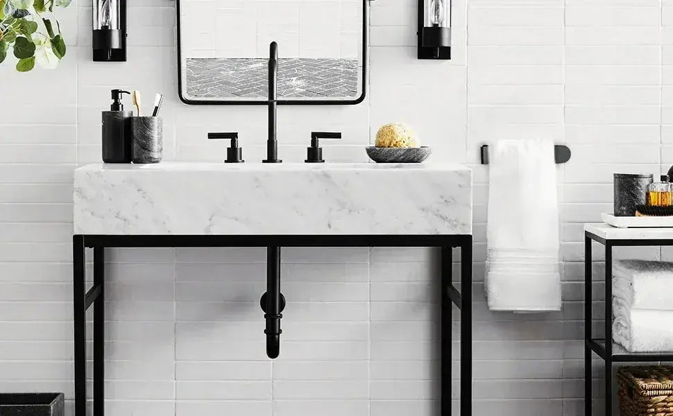 Toalheiro de Parede Aço Inoxidável Minimalista