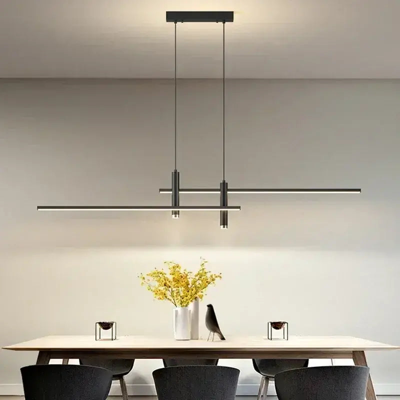 Luminária Pendente Regulável Minimalista