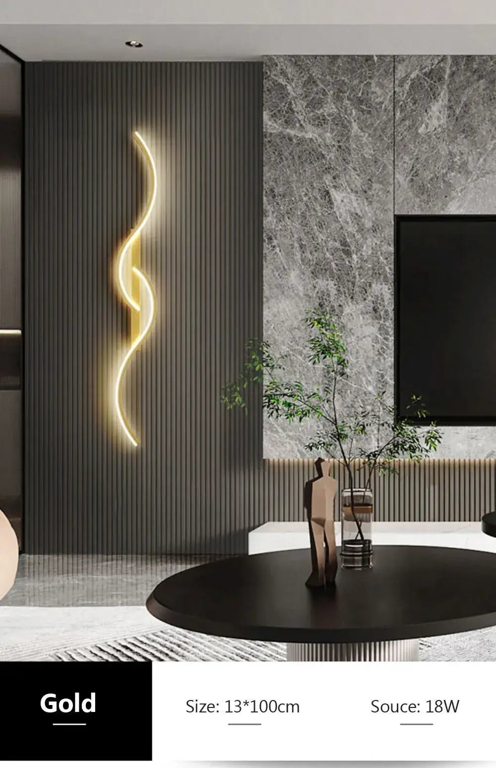 Arandela LED Minimalista Cabeceira