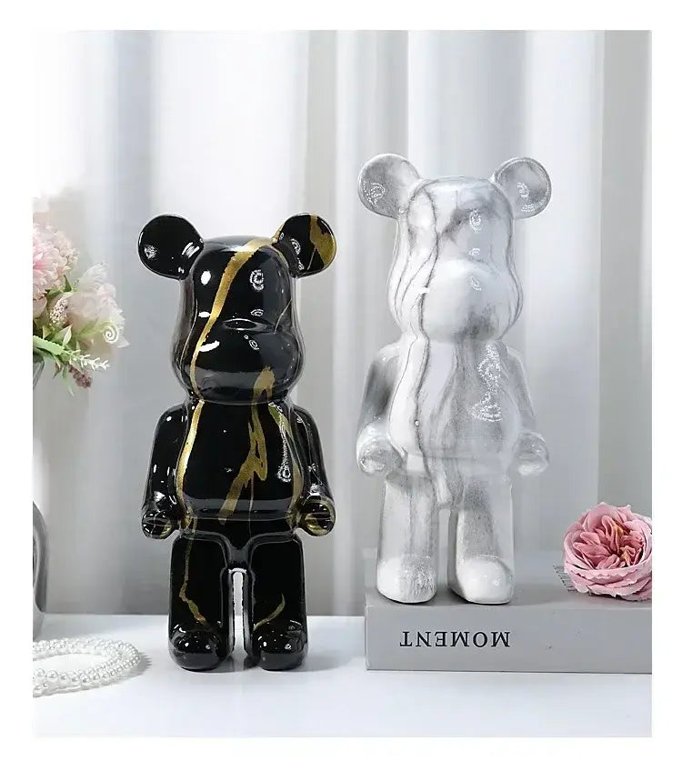 Escultura Decorativa Urso Resina