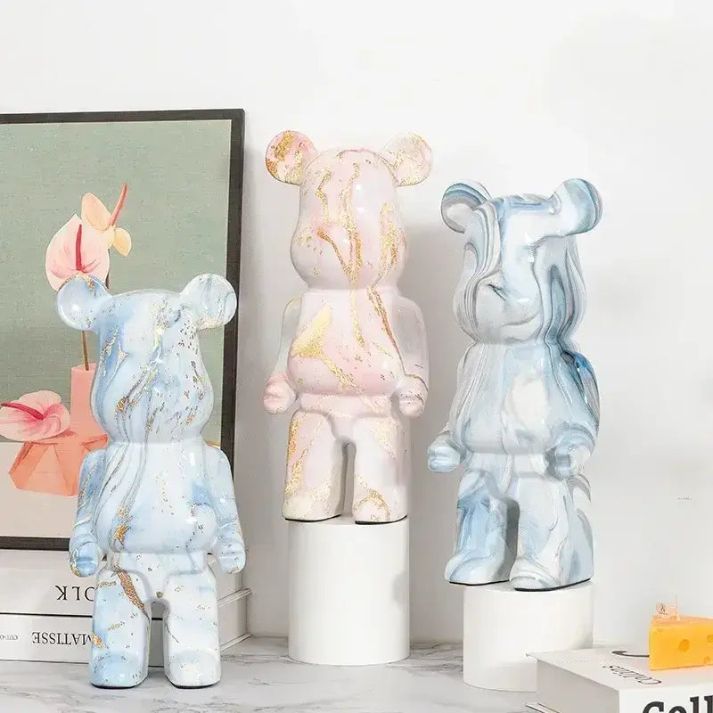Escultura Decorativa Urso Resina