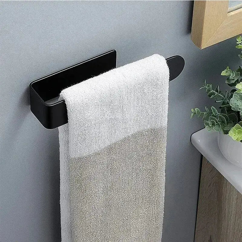 Toalheiro de Parede Aço Inoxidável Minimalista