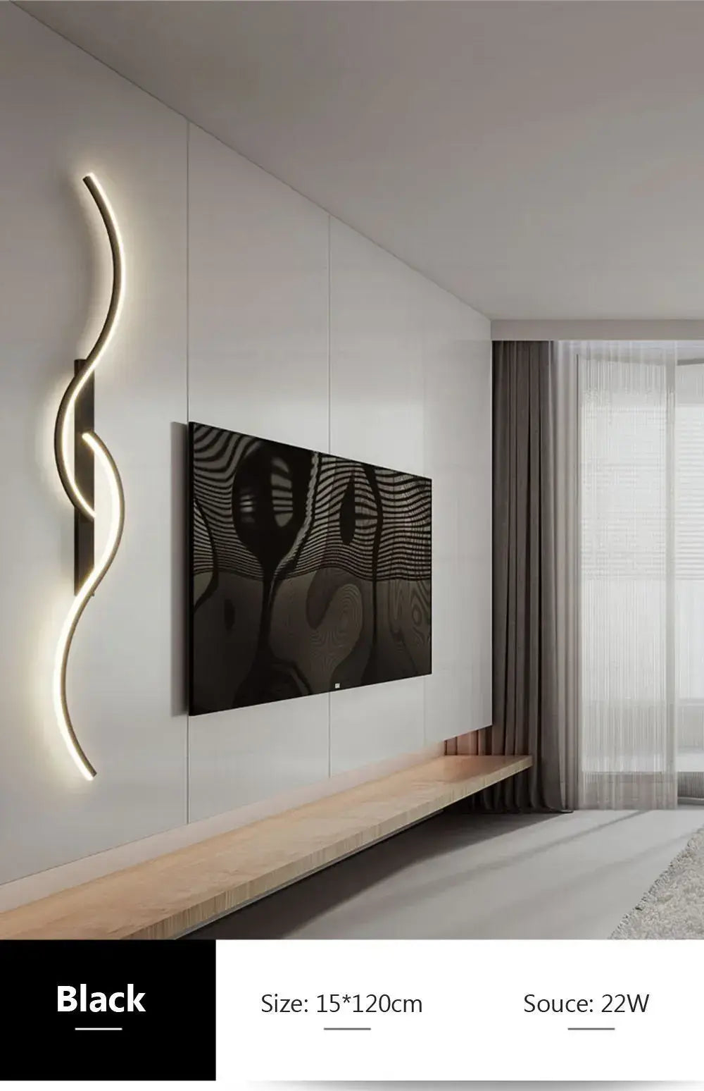 Arandela LED Minimalista Cabeceira