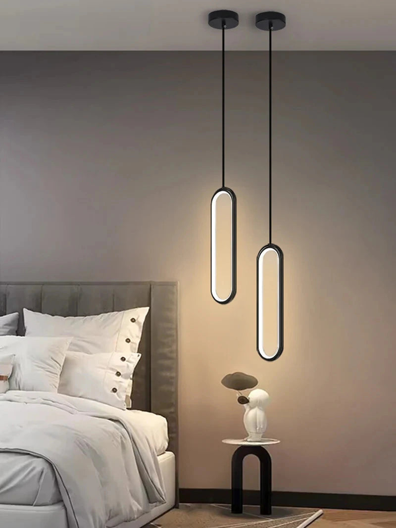 Luminária Pendente Nórdica com Lâmpadas Suspensas