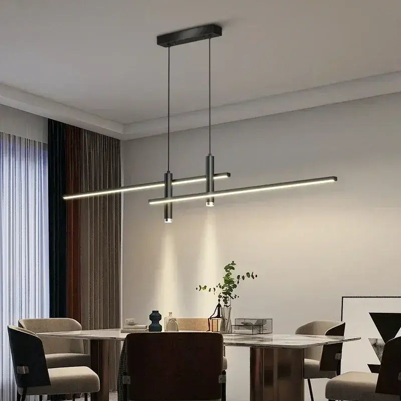 Luminária Pendente Regulável Minimalista