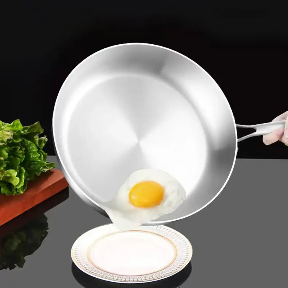 Frigideira Aço Inoxidável Antiaderente