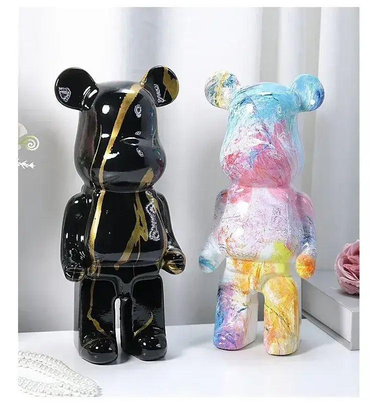 Escultura Decorativa Urso Resina